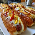 Oven Baked Hot Dogs