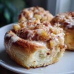 Peach Cinnamon Rolls