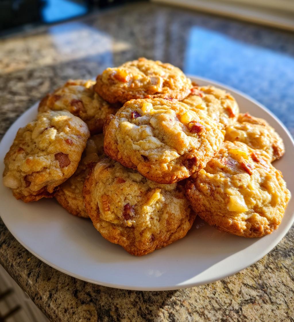 Peach Cobbler Cookies