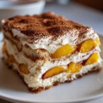 Peach Tiramisu