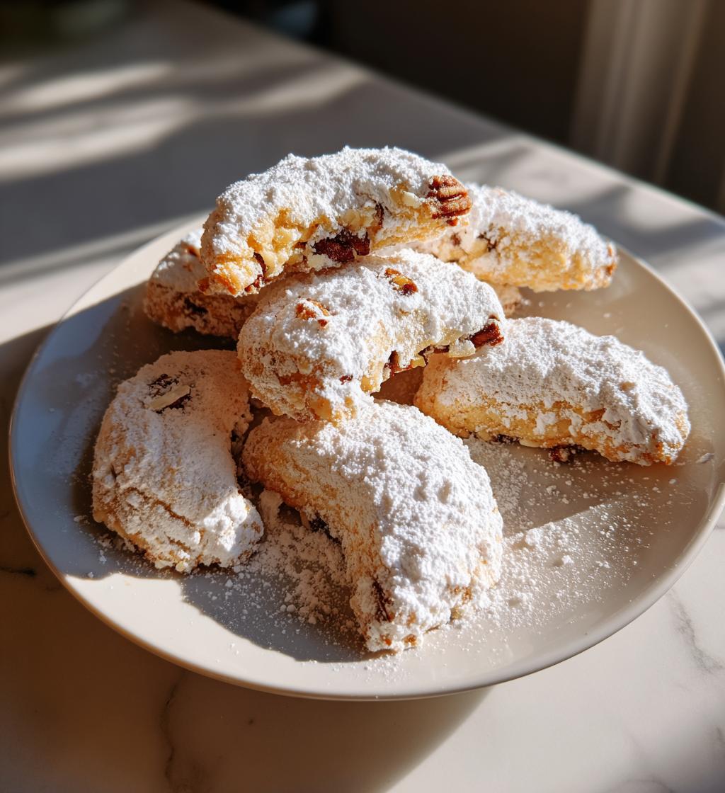Pecan Crescents