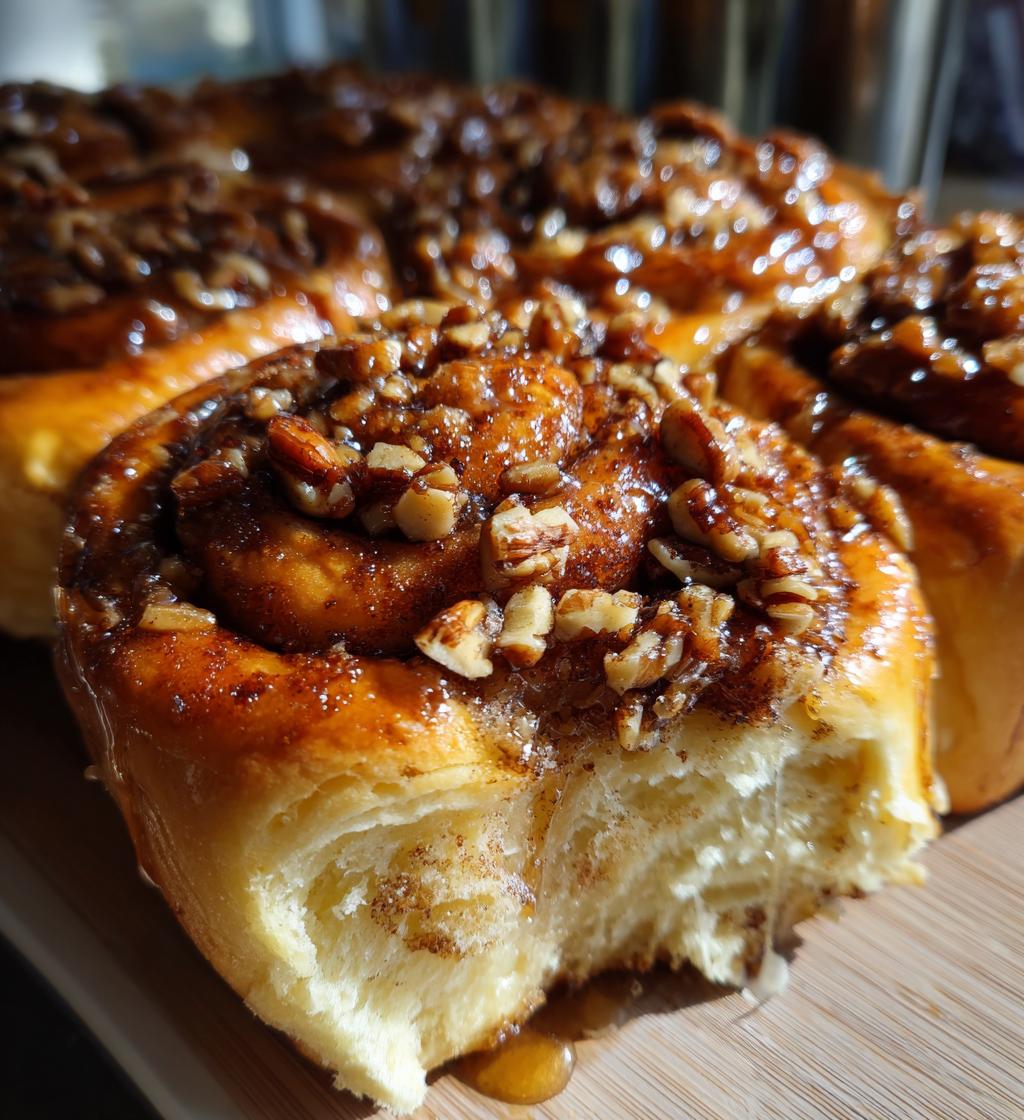 Pecan Pie Cinnamon Rolls