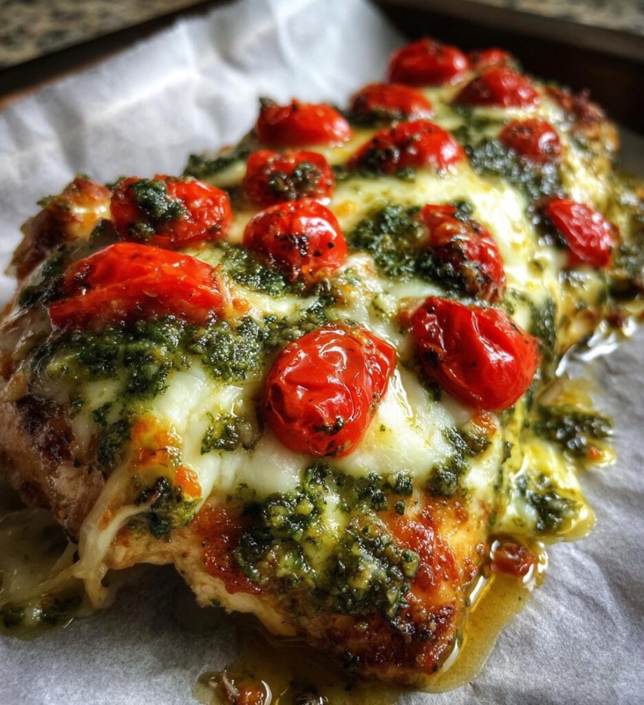 Pesto Baked Chicken