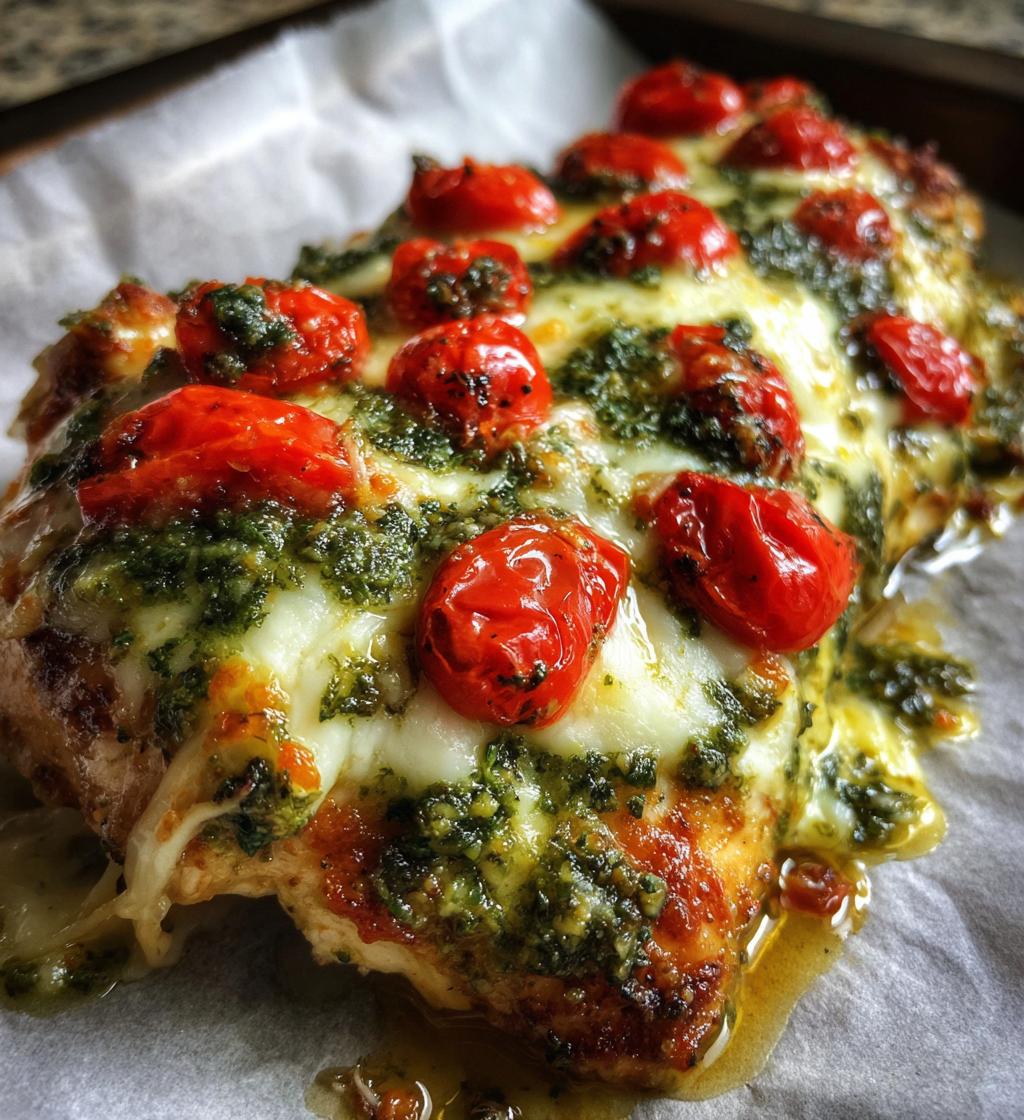 Pesto Baked Chicken