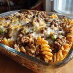 Philly Cheesesteak Casserole