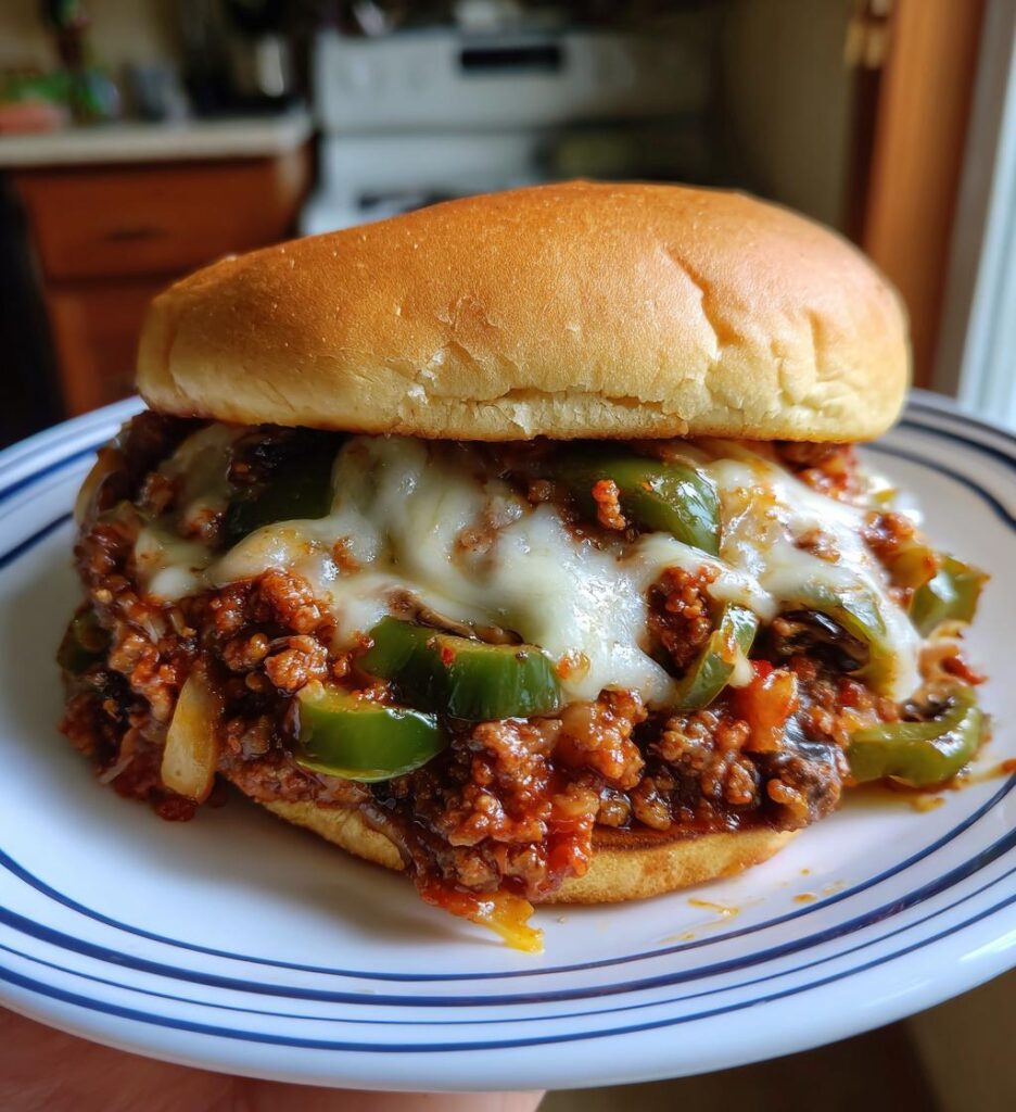 Philly Cheesesteak Sloppy Joes