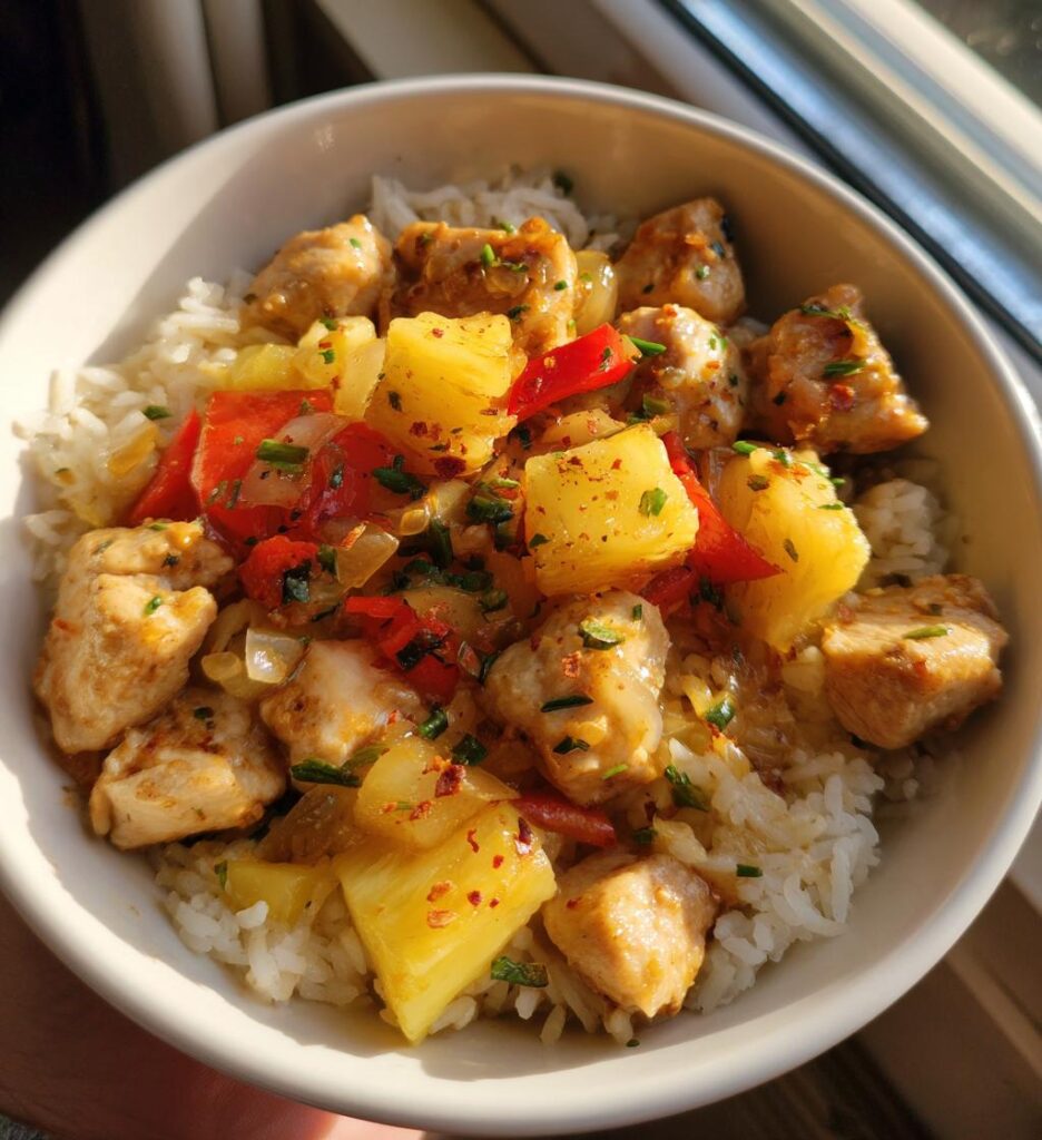 Pineapple Chicken Rice