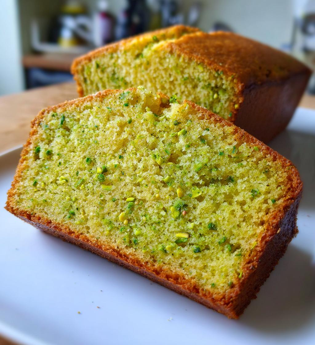Pistachio Butter Cake