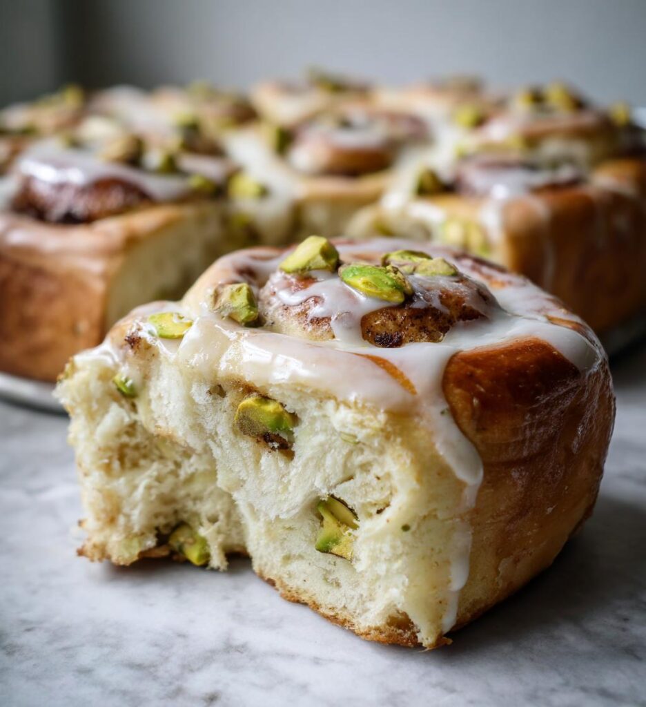 Pistachio Cinnamon Rolls