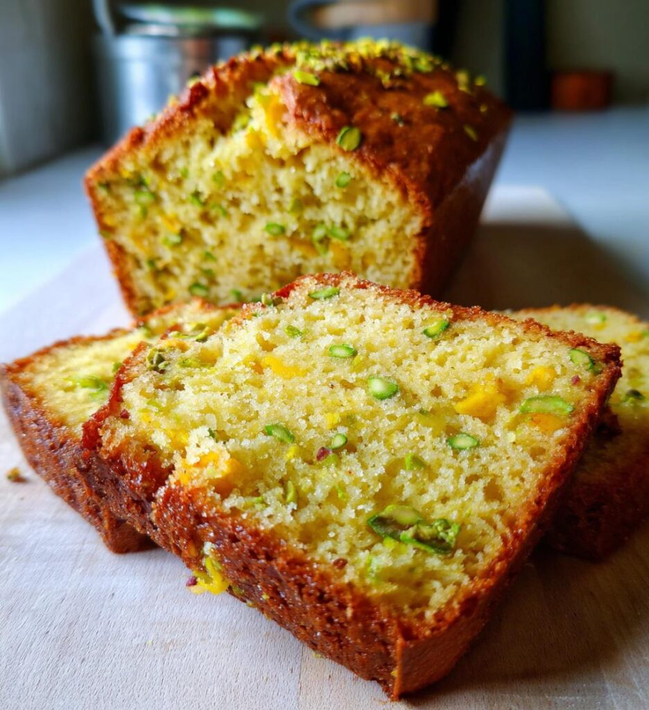 Pistachio Lemon Bread