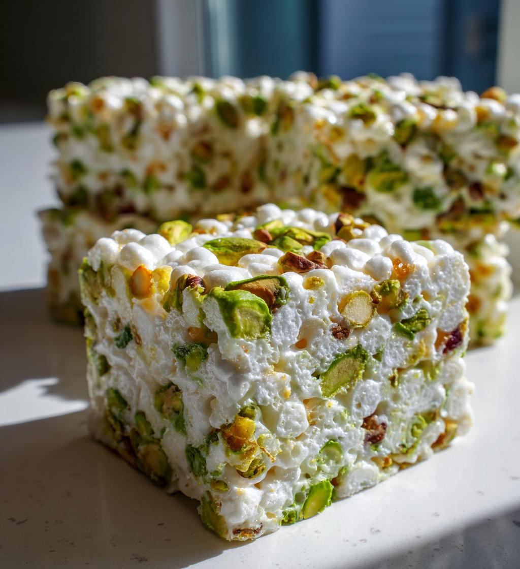 Pistachio Rice Krispies