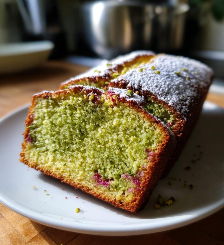 Pistachio Rose Cake