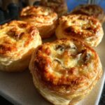 Puff Pastry Mushroom Gruyere