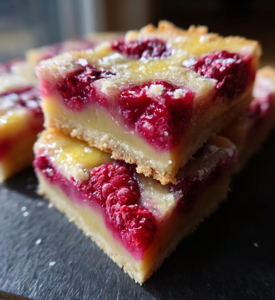 Raspberry Lemon Bars