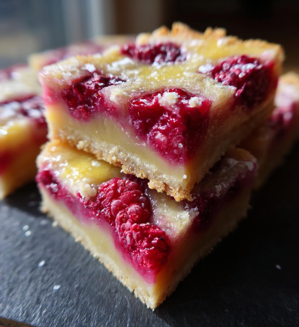 Raspberry Lemon Bars
