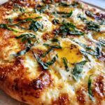 Ricotta Honey Pizza