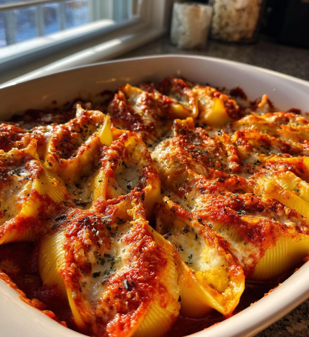 Ricotta Stuffed Shells
