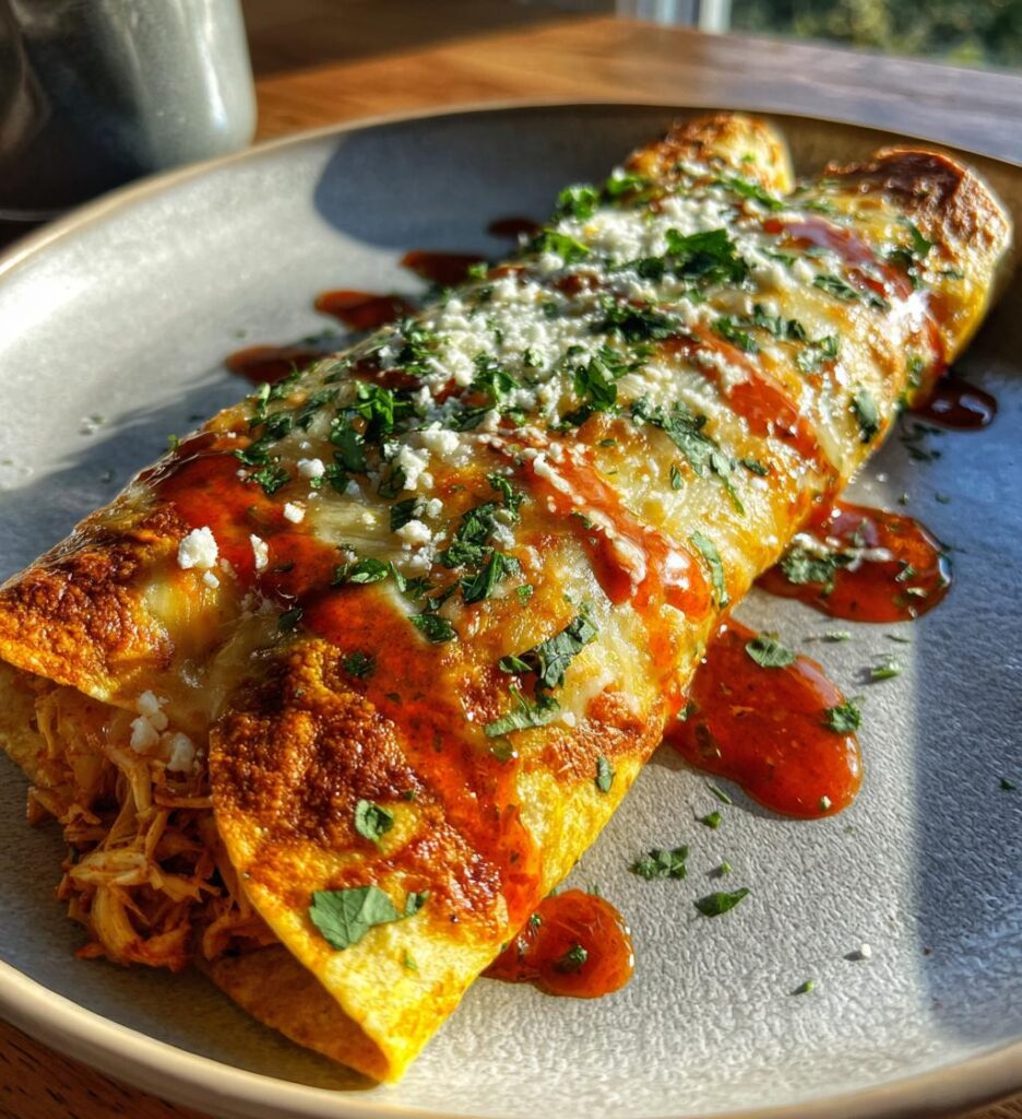 Rotisserie Chicken Enchiladas