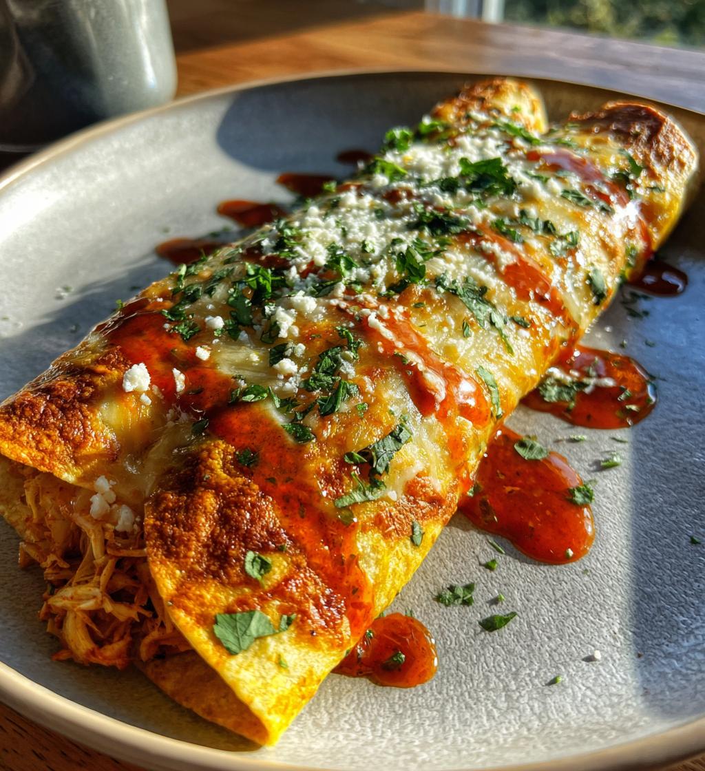 Rotisserie Chicken Enchiladas