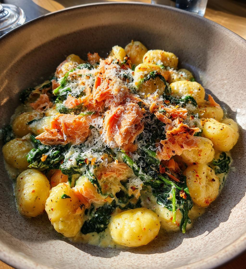 Salmon Gnocchi