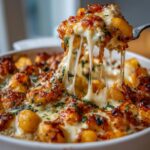 Savory Onion Gnocchi Bake