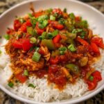 Smothered Chicken Rice