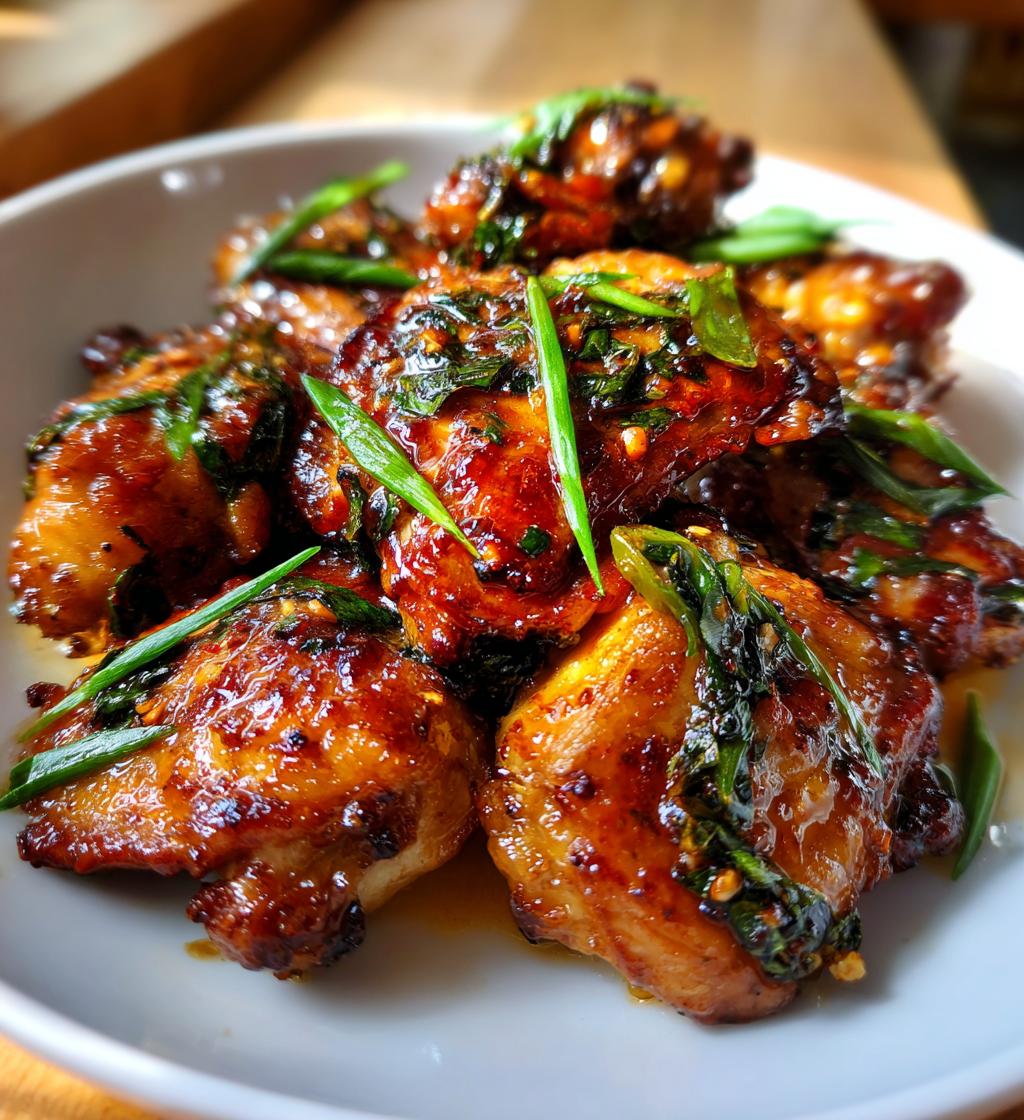Soy Garlic Chicken
