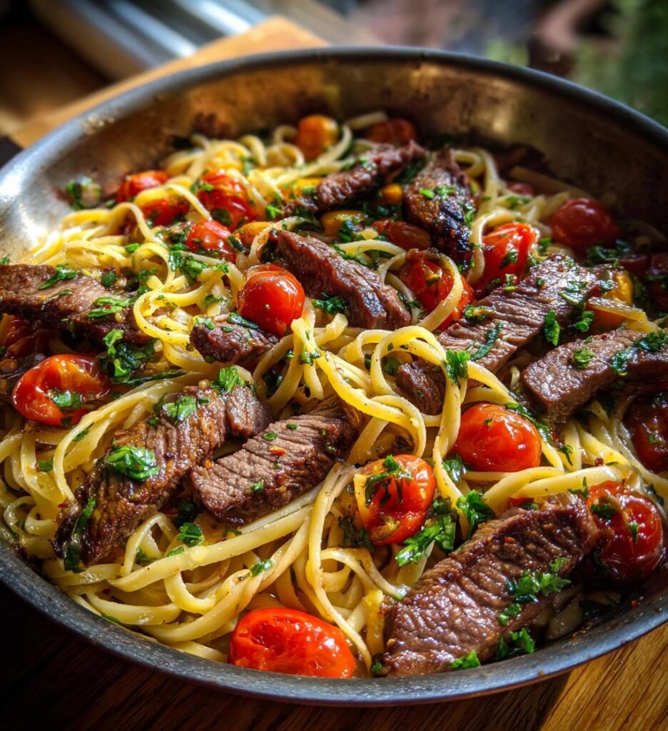 Steak Pasta