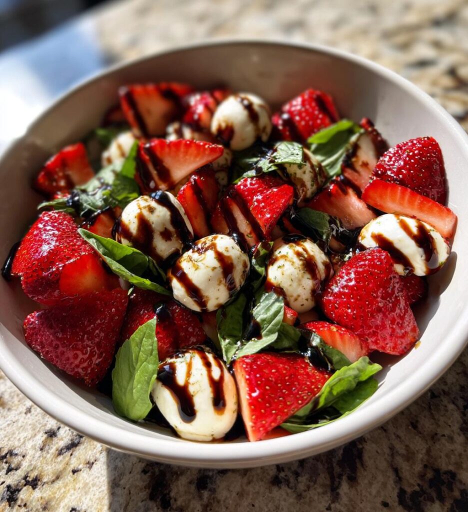 Strawberry Caprese Salad