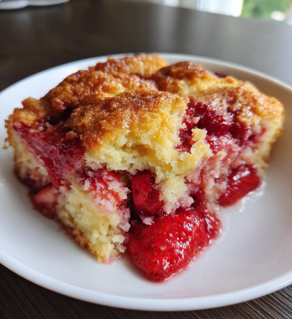 Strawberry Cobbler