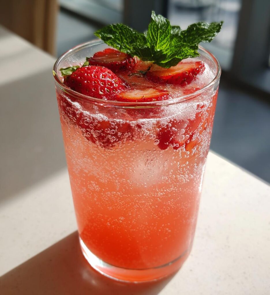 Strawberry Refresher Drink