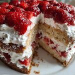 Strawberry Whipped Cake