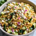 Street Corn Cucumber Salad