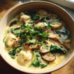 Thai Coconut Dumpling Soup