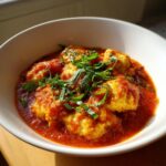 Tomato Dumpling Soup
