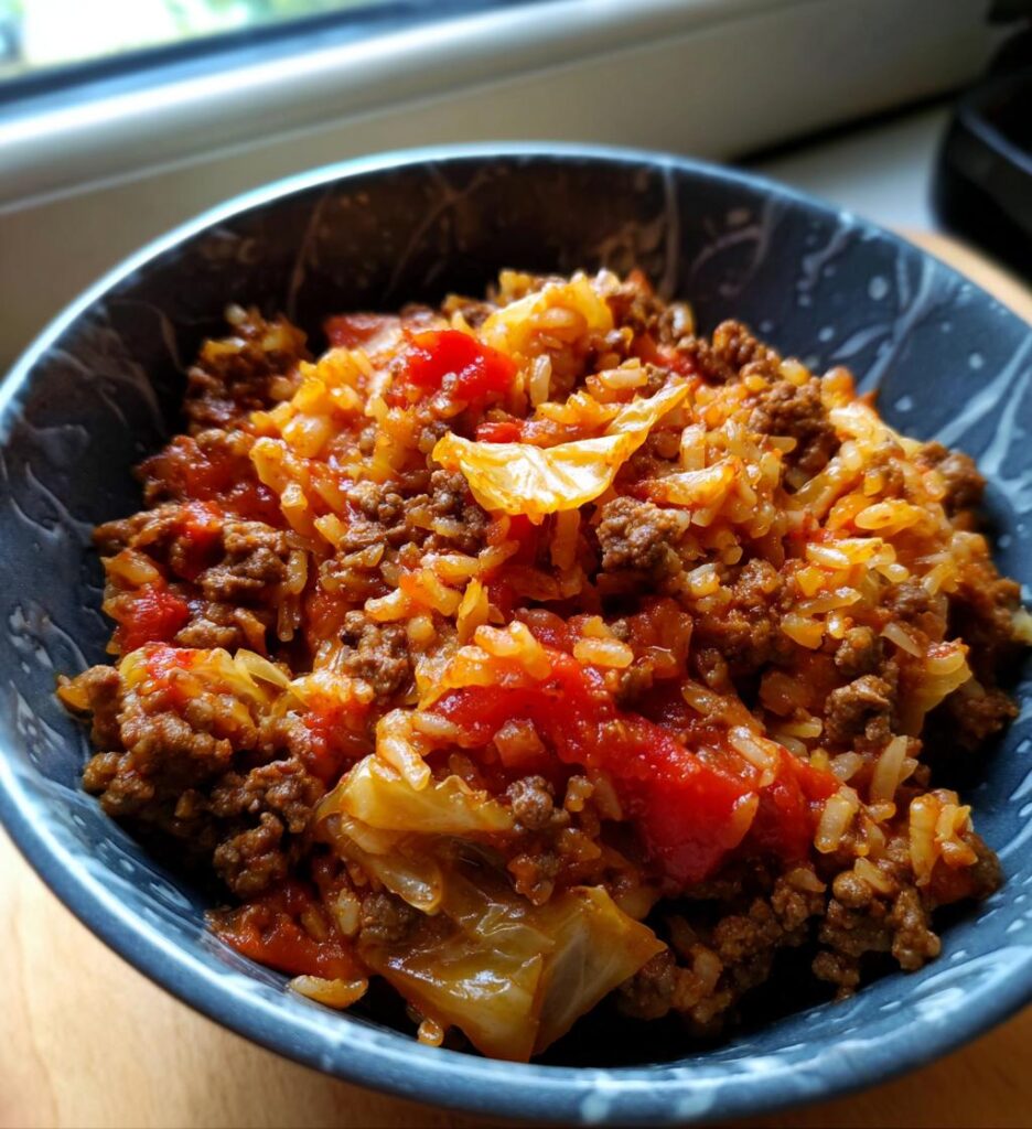 Unstuffed Cabbage Rolls