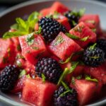 Watermelon Blackberry Salad