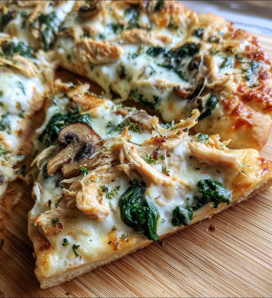 White Sauce Pizza