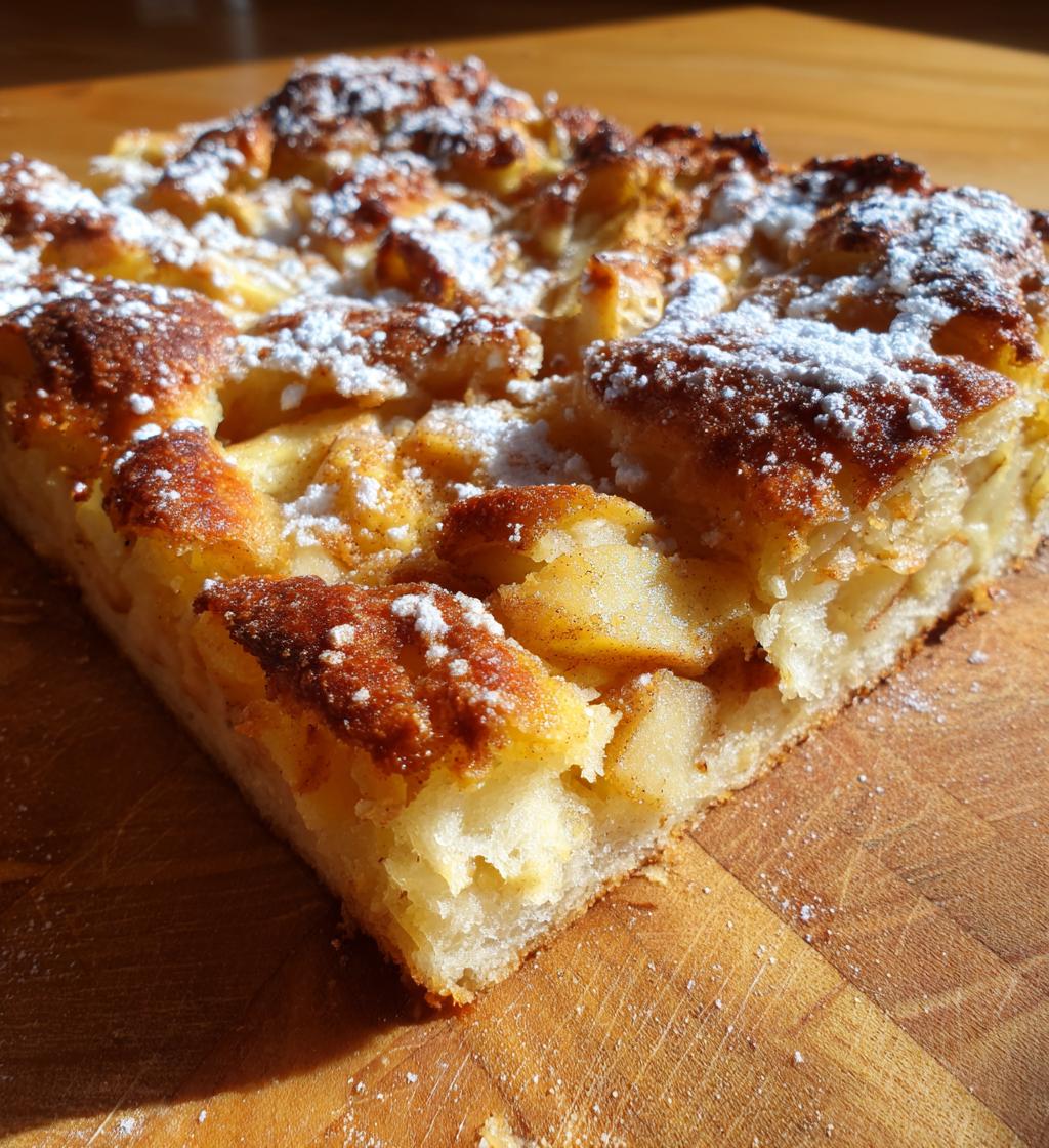 Apple Fritter Focaccia