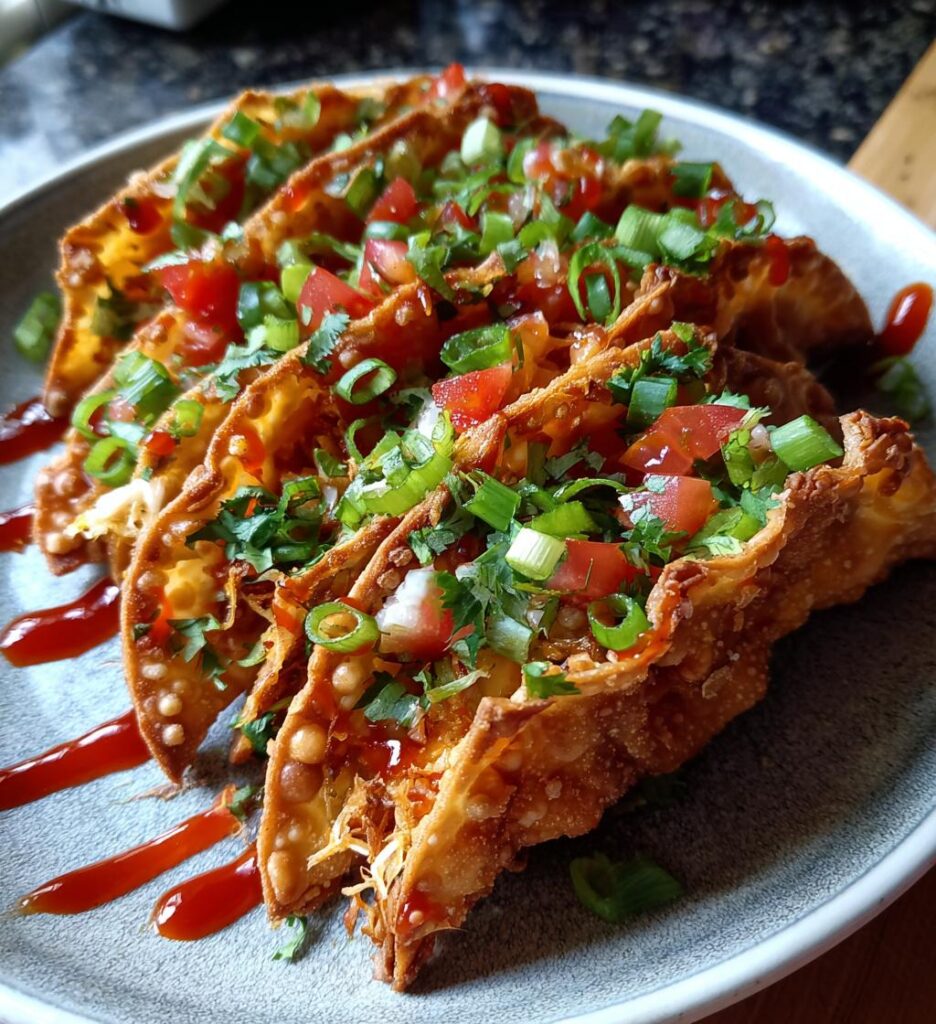 Applebees Chicken Wonton Tacos