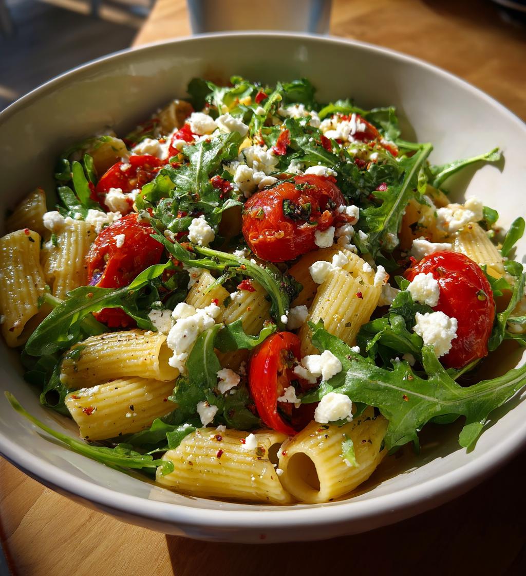 Arugula Pasta Salad