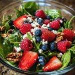 Arugula Salad with Berries