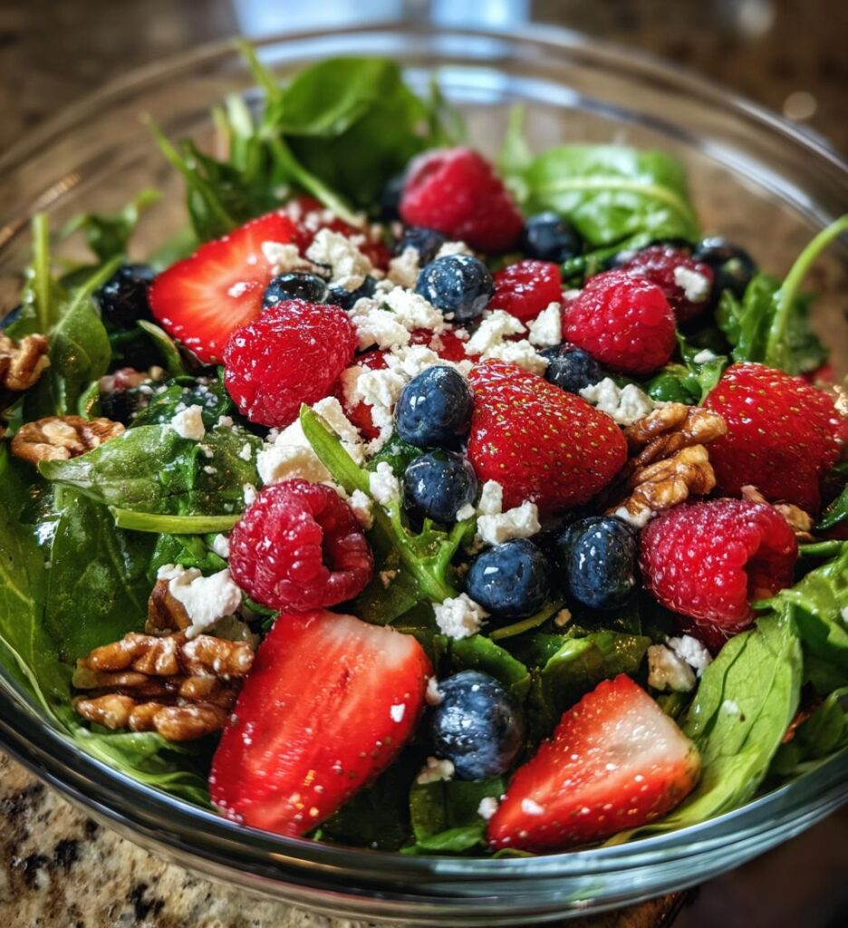 Arugula Salad with Berries
