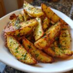 Authentic Greek Potatoes Crispy Lemon