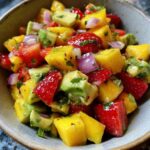 Avocado Strawberry Mango Salsa