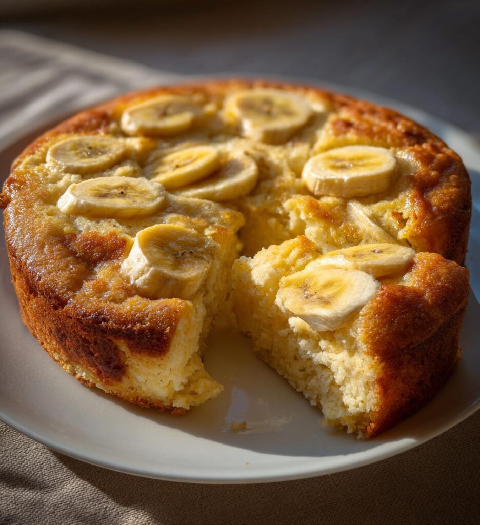 Banana Cream Cheese Cobbler