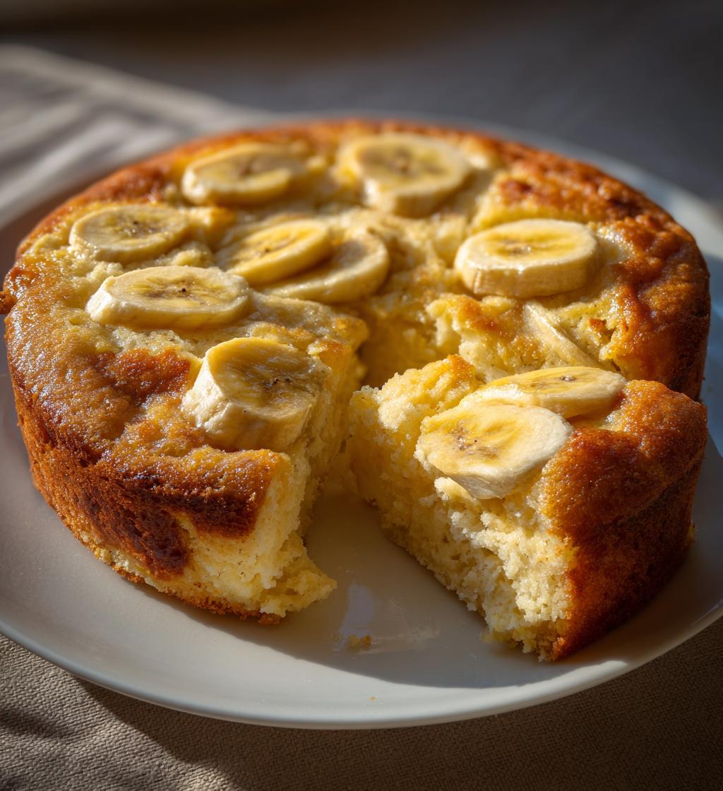 Banana Cream Cheese Cobbler