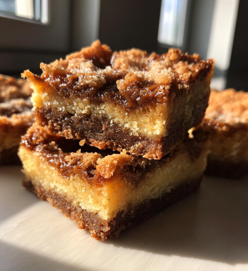 Biscoff Crumb Bars