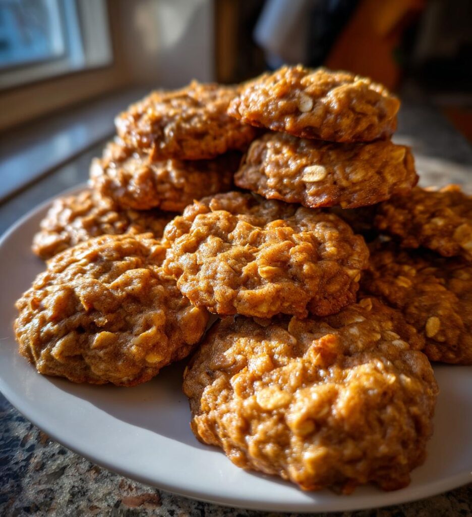Biscoff Oatmeal Cookies