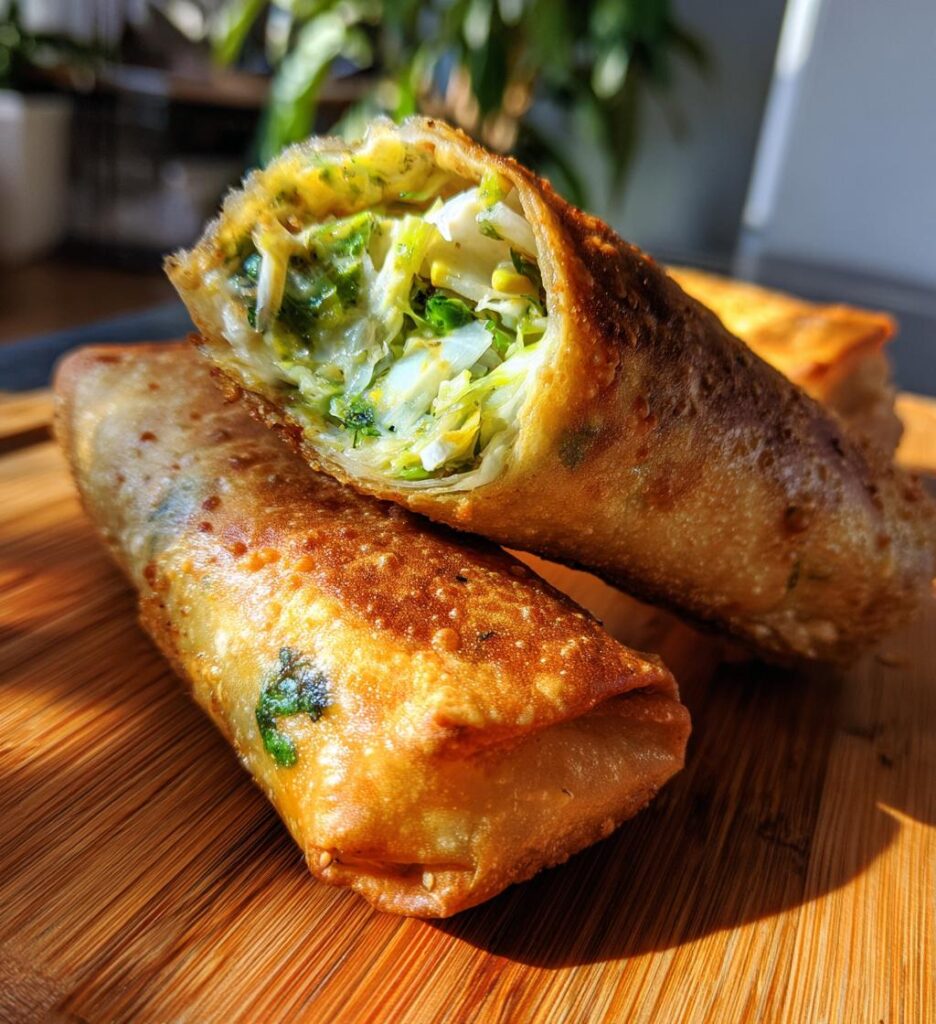 Black Bean Cheddar Spring Roll
